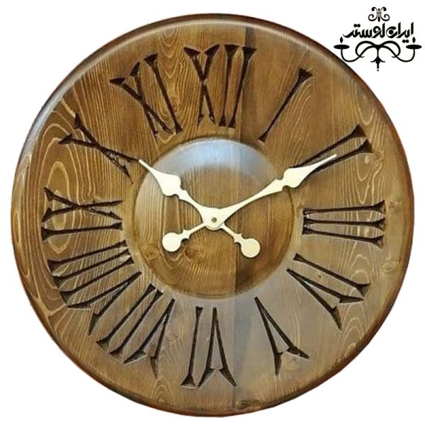 ساعت دیواری چوبی وین