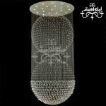 لوستر سقفی ریسه ای کره 110 دو طبقه