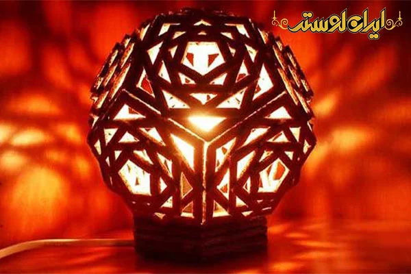 آموزش مرحله به مرحله ساخت چراغ خواب مقوایی