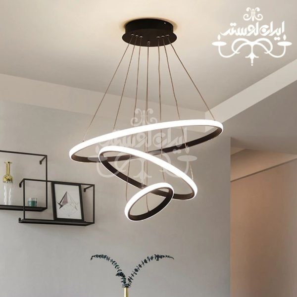 لوستر مدرن گرد 50-40-30 smd