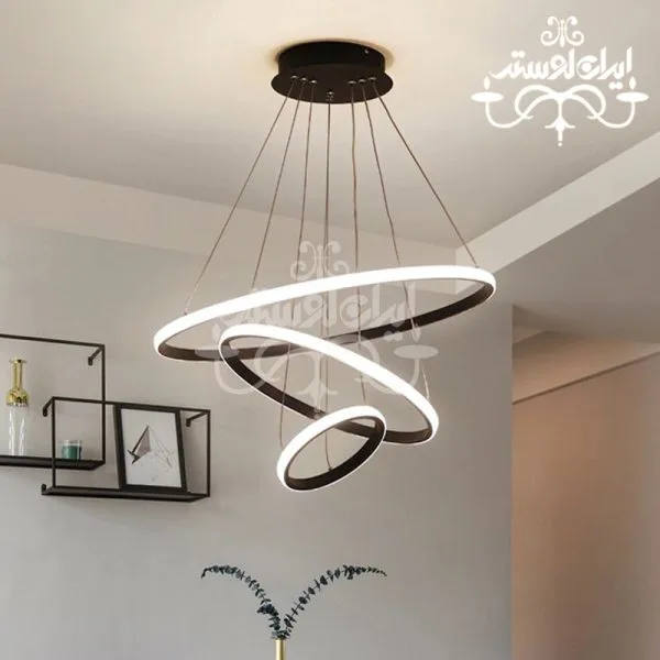 لوستر مدرن گرد 50-40-30 smd