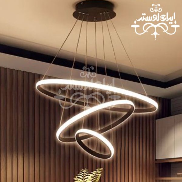 لوستر مدرن گرد 60-40-20 smd