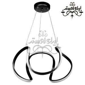 لوستر مدرن M3 تک لاین مشکی