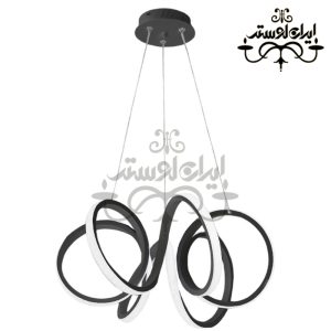 لوستر مدرن M9 تک لاین مشکی