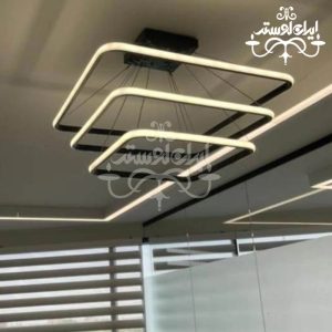 لوستر مدرن مربع 30-40-50 تک لاین
