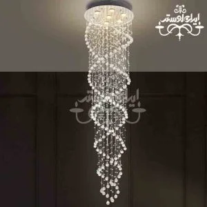 لوستر سقفی ریسه ای مارپیچ 50