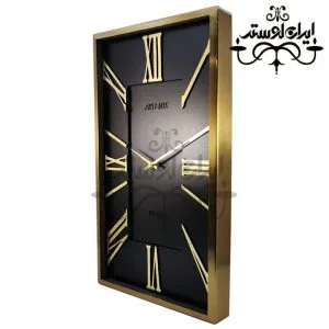 ساعت دیواری 3038 طلایی-مشکی