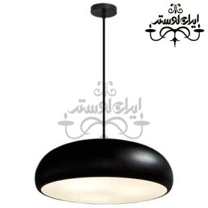 لوستر آویز گرد آلومینیومی 5 شعله