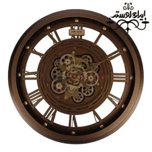 ساعت دیواری مدرن 691 قهوه ای