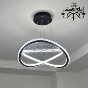 لوستر مدرن بی نهایت دولب نور اپوکسی