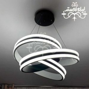 لوستر مدرن ضربدری سه لاین