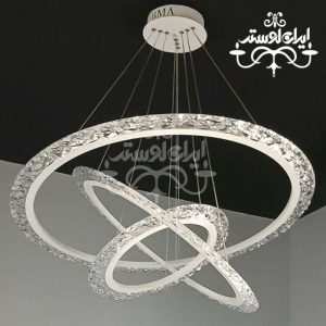 لوستر مدرن گرد سفینه سنگی 80