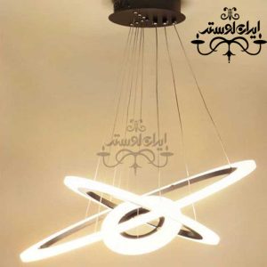 لوستر مدرن گرد پلکسی سفینه 60-40-20