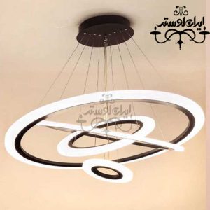 لوستر مدرن گرد سفینه 80-60-40-20